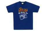 BAPE Boombox Tee Blue