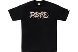 BAPE Trial Camo Logo Tee Black