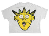 Billionaire Studios Yellow Logo Tee White