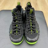 Nike Air Foamposite One Black Volt - No Box & Insoles - Pre-Owned
