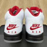 Jordan 5 Retro Fire Red Silver Tongue (2020) - Pre-Owned