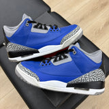 Jordan 3 Retro Varsity Royal Cement - Pre-Owned
