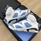 Jordan 6 Retro UNC White - PRE-OWNED