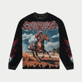 Godspeed Thoroughbred L/S Black Wash