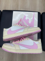 Jordan 1 Retro Low OG SP Travis Scott Shy Pink- Pre-Owned