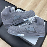 Jordan 5 Retro Wolf Grey (2026) (GS)- PREOWNED