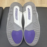 Jordan 3 Retro Dark Iris - No Box - Pre-Owned