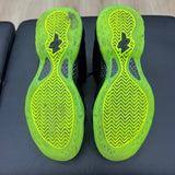 Nike Air Foamposite One Black Volt - No Box & Insoles - Pre-Owned