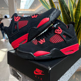 Jordan 4 Retro Red Thunder (GS) - PRE-OWNED