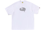 BAPE Graffiti Ape Head Logo Relaxed Fit Tee White