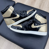 Jordan 1 Retro High NRG Patent Gold Toe - No Box - Pre-Owned