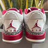 Jordan 3 Retro Cardinal Red - PRE-OWNED