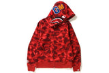 BAPE Color Camo Shark Full Zip Hoodie