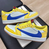 Jordan 1 Retro Low OG SP Travis Scott Canary (Women's) - Pre-Owned