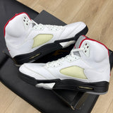 Jordan 5 Retro Fire Red Silver Tongue (2020) - Pre-Owned