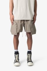 Mnml Front Pocket Geo Olive Shorts