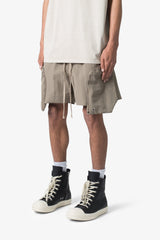 Mnml Front Pocket Geo Olive Shorts
