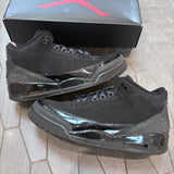 Jordan 3 Retro Black Cat (2025) - PRE-OWNED