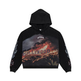 Godspeed Hollywood inferno Hoodie (Black Wash)