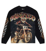 Godspeed Full Throttle LS T-Shirt (Black Wash)
