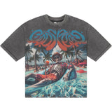 Godspeed Pool Party Grey Wash T-Shirt
