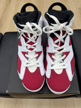 Jordan 6 Retro Carmine (2021)- Pre-Owned