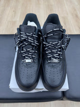 Nike Air Force 1 Low Supreme Black- Pre-Owned- Replacement Box