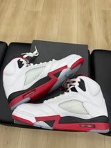 Jordan 5 Retro Fire Red Silver Tongue (2020)- Pre-Owned