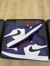 Jordan 1 Retro High Court Purple White - Pre-Owned