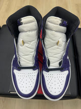Jordan 1 Retro High Court Purple White - Pre-Owned