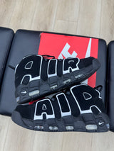 Nike Air More Uptempo Black White- PREOWNED