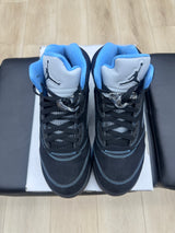 Jordan 5 Retro Black University Blue (2026)- PREOWNED