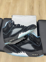 Jordan 5 Retro Black University Blue (2026)- PREOWNED