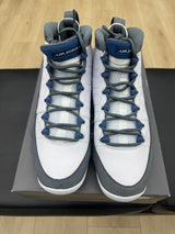 Jordan 9 Retro Flint Grey French Blue (2026)- PREOWNED