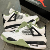 Jordan 4 Retro Seafoam (Women's) - PRE-OWNED