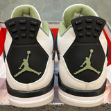Jordan 4 Retro Seafoam (Women's) - PRE-OWNED