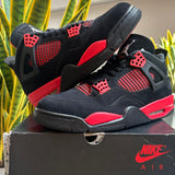 Jordan 4 Retro Red Thunder - PRE-OWNED