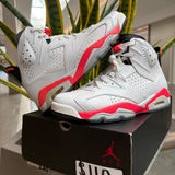 Jordan 6 Retro Infrared White (2014) - PRE-OWNED