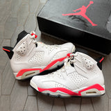 Jordan 6 Retro Infrared White (2014) - PRE-OWNED