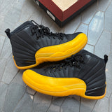Jordan 12 Retro Black University Gold - PRE-OWNED