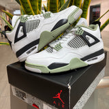 Jordan 4 Retro Seafoam (Women's) - PRE-OWNED