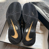 Nike Air Foamposite Pro Black Metallic Gold - PRE-OWNED