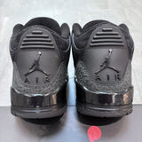 Jordan 3 Retro Black Cat (2025) - PRE-OWNED