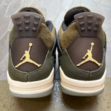 Jordan 4 Retro SE Craft Medium Olive - PRE-OWNED