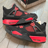 Jordan 4 Retro Red Thunder (GS) - PRE-OWNED