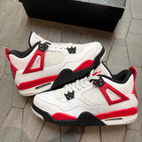 Jordan 4 Retro Red Cement (GS) - PRE-OWNED