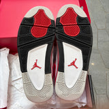 Jordan 4 Retro Red Cement (GS) - PRE-OWNED
