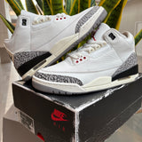 Jordan 3 Retro White Cement Reimagined (GS) - PRE-OWNED