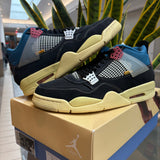 Jordan 4 Retro Union Off Noir - PRE-OWNED