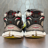 Balenciaga Runner Black White Red Neon Yellow - PRE-OWNED